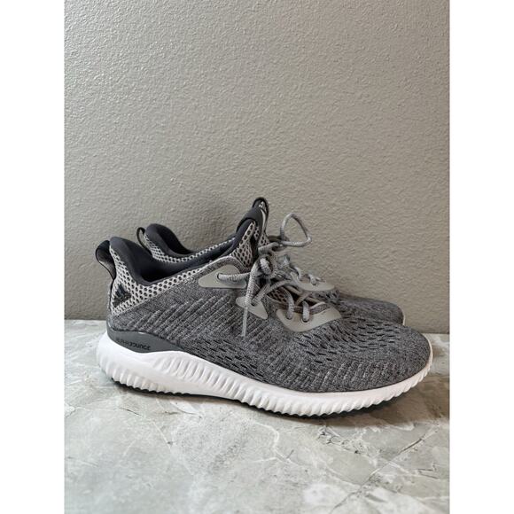 Adidas Alphabounce Gray Running Shoes Sneakers Womens Size 6.5 US Exercise - Picture 2 of 7